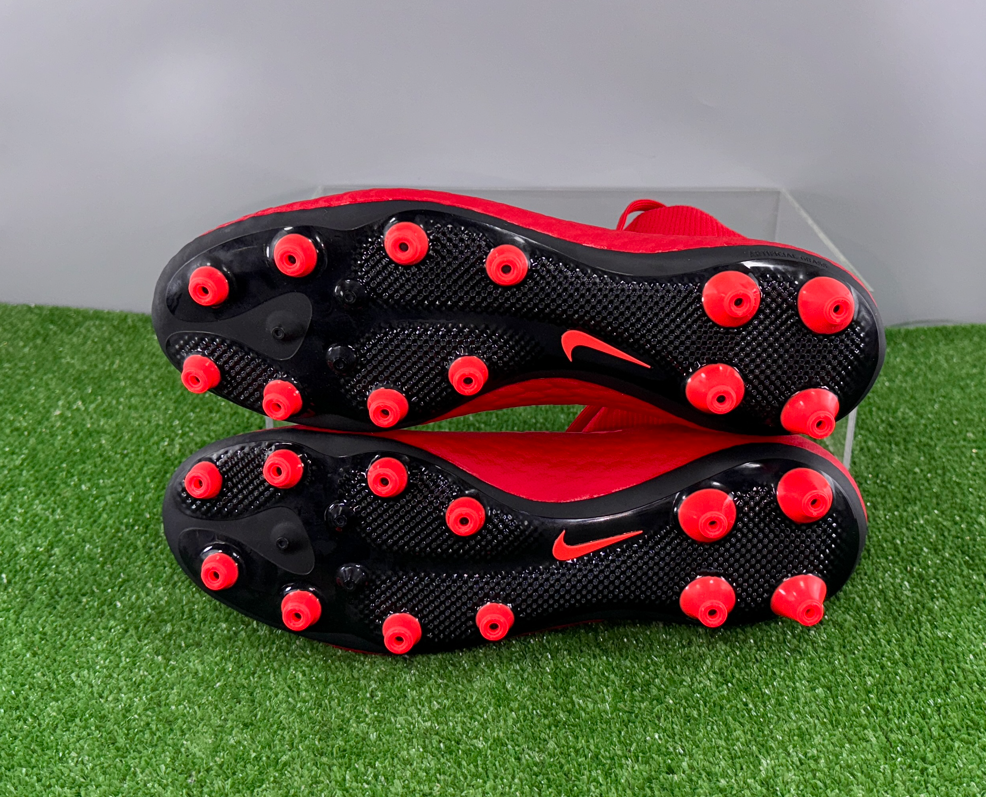 Nike Hypervenom Phelon III DF AG-PRO 917763-616 US10 UK9 Red boots