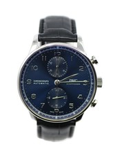 IWC Portuguese Chronograph Stainless Steel Watch IW371606
