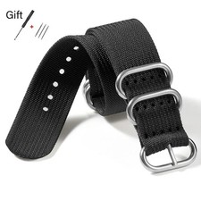 Zulu Nato Watch Strap Nylon Band Military G10 | 18mm 20mm 22mm 24mm