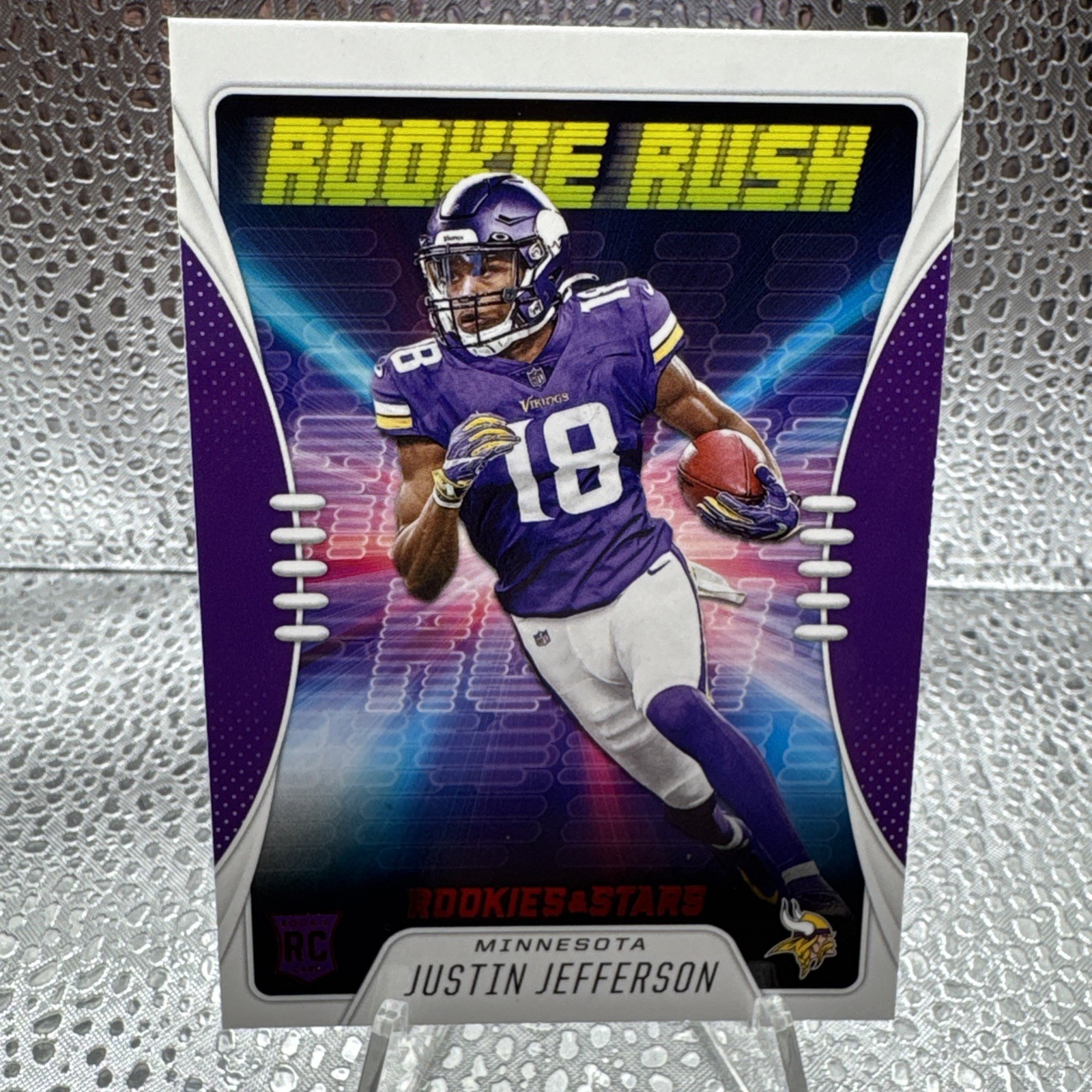 2020 Panini Rookies & Stars - Rookie Rush Justin Jefferson #RR-17 (RC)