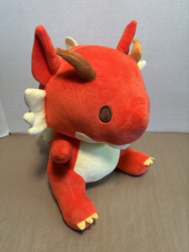 Fukuya roter Drache XL Plüsch 12 Zoll - 14 Zoll selten neu mit Etikett - Bild 2 von 5
