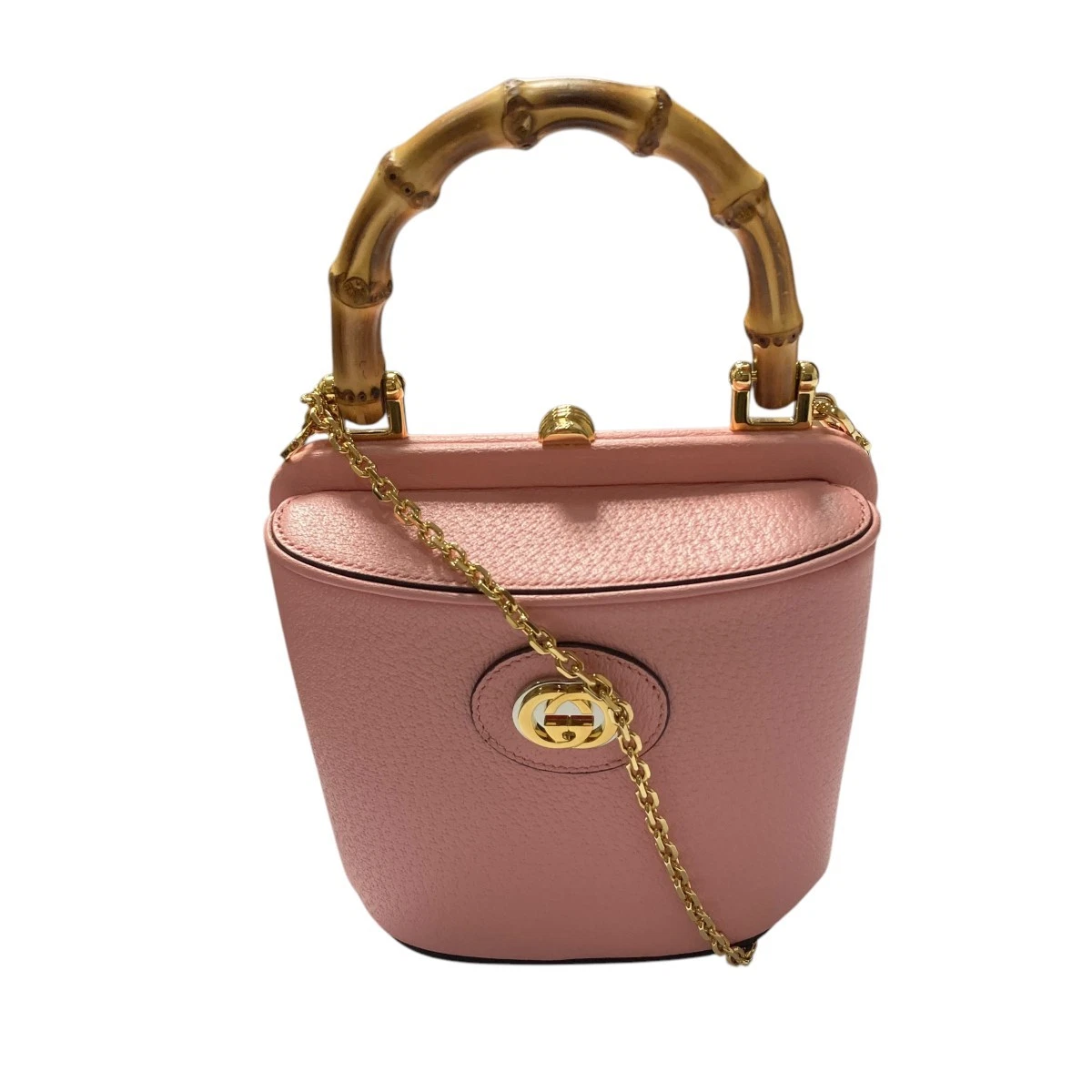 Gucci Mini sac à bandoulière 2 voies seau 616436 rose 280225