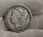 1883 CC Morgan Silver Dollar $ 1 F+ (Key Date)