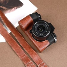 For Fujifilm X-S10 XS10 Camera Bag Protection Dock Case Base Leather Cover Shell