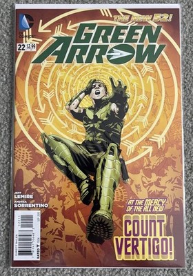 Green Arrow 22 DC Comics 2013 New 52 Lemire Sorrentino