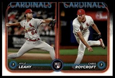 2024 Topps Update #US189 Kyle Leahy / Chris Roycroft RC