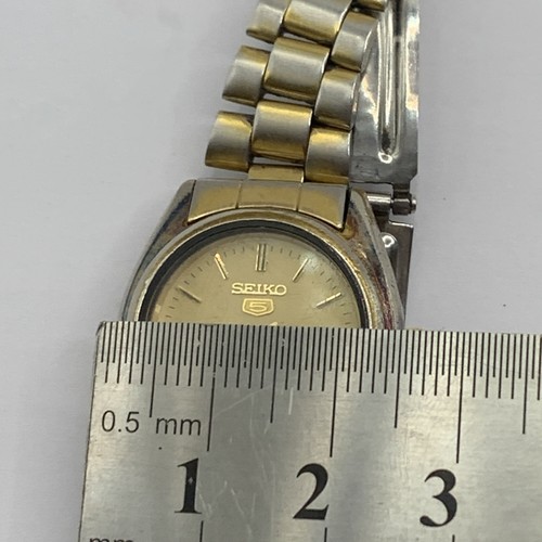 Seiko 2906-0850 Ladies Gold plated Automatic Day/Date Watch, Ticking #K493 - Picture 14 of 14
