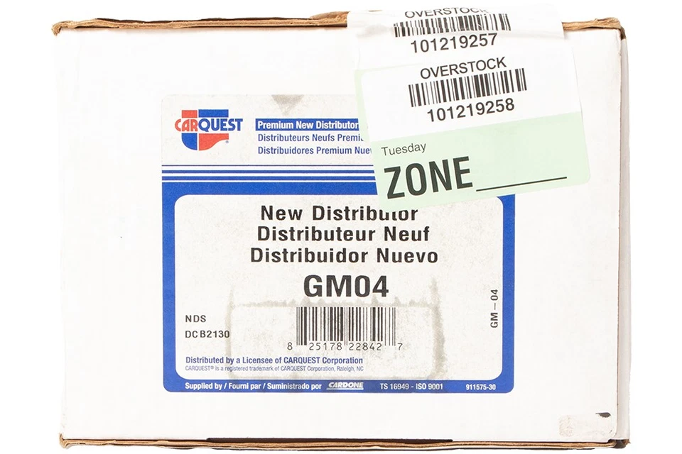 Carquest Premium Distributor Fits 1992-95 Chevrolet GMC C/K Series Model ID GM04 Foto 4 de 4