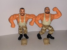WWF Hasbro Series 10 Bushwhackers LUKE & BUTCH *MINT* Wrestling Action Figures