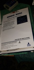 CIB NTSC RARE Mario Bros. and Donkey Kong Atari XE Nintendo 1988 400 800 nes xl