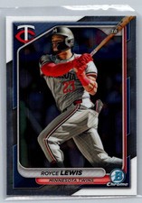 Royce Lewis 2 2024 Bowman Chrome Sapphire Edition Minnesota Twins Card