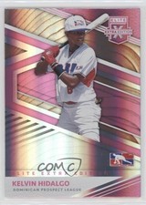 2020 Elite Extra Edition Dominican Prospect League Pink Kelvin Hidalgo #180 3d5