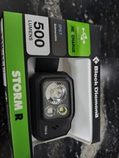 Black Diamond Storm 500-R Headlamp - Black