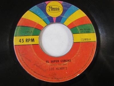 LOS HENRY S «EL BAILE DEL CANGURO/EL SUPER CORCHO» 7  CUMBIA PSYCH DESCARGA PERU