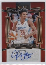 2024 Panini Select WNBA Signatures Red Prizm 37/99 Angel McCoughtry Auto 0nr3