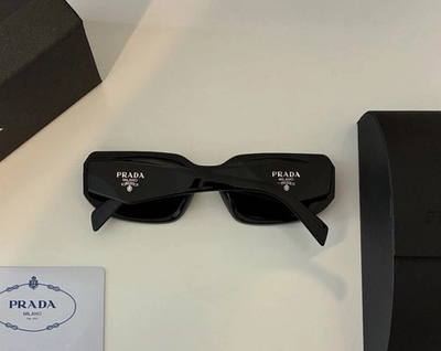 #ad #ad PRADA PR17WS Sunglasses. Black Frame And Black Lenses. Free Shipping. $55.00