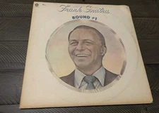 FRANK SINATRA ROUND #1  DOUBLE LP VINYL RECORD (1974) Capitol Records