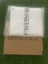 Honeysea Girls Ballet Dance Tights w/Ankle Support Twin Pack Size M 8-10 White