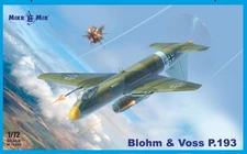 Blohm und Voss P.193 BV-193 Attack aircraft (Luft-46) 1/72 Mikro Mir 72-033
