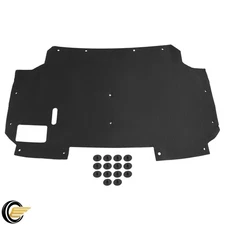 Hood Insulation Pad Heat Blanket & Clips For Ford F-150 F250 F350 Bronco 87-91