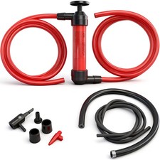Multi-Use Siphon Fuel Transfer Pump Kit for Gas Oil and Liquids
