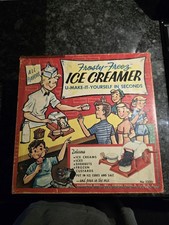 Vintage 1950's Frosty-Freez Ice Creamer Hassenfeld Bros. Hasbro Collectible