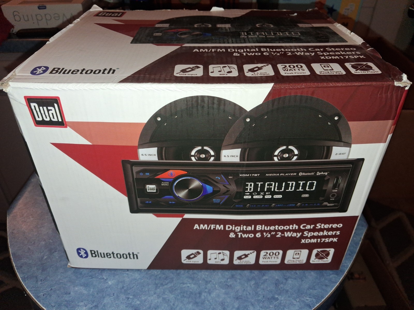With Bluetooth & Speaker Pair