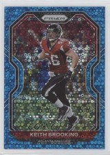 2020 Panini Prizm No Huddle Blue Prizm 57/79 Keith Brooking #232 s3g