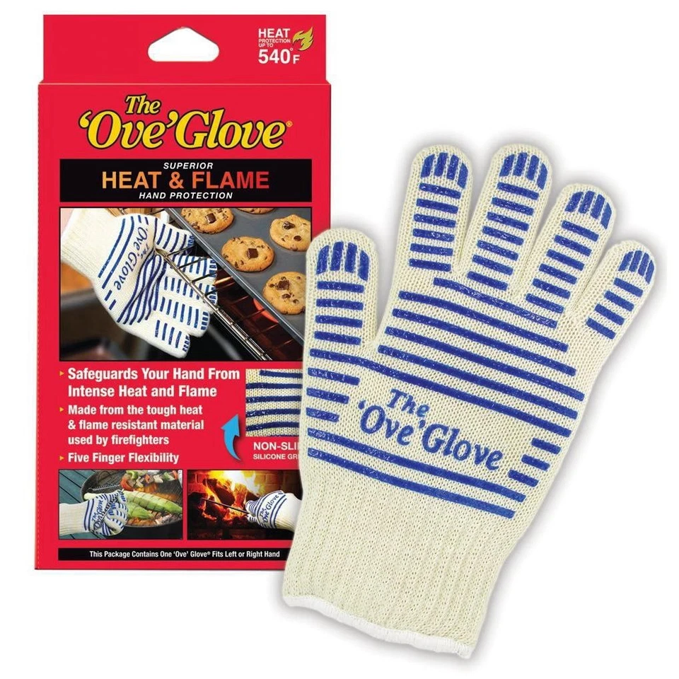 Ove Glove Oven Mitt Heavy Duty Silicone Grip Hot Kitchen