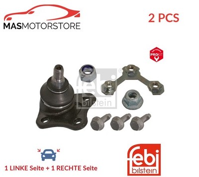 TRAGGELENK FÜHRUNGSGELENK VORNE NIEDRIGER FEBI BILSTEIN 14444 2PCS P NEU