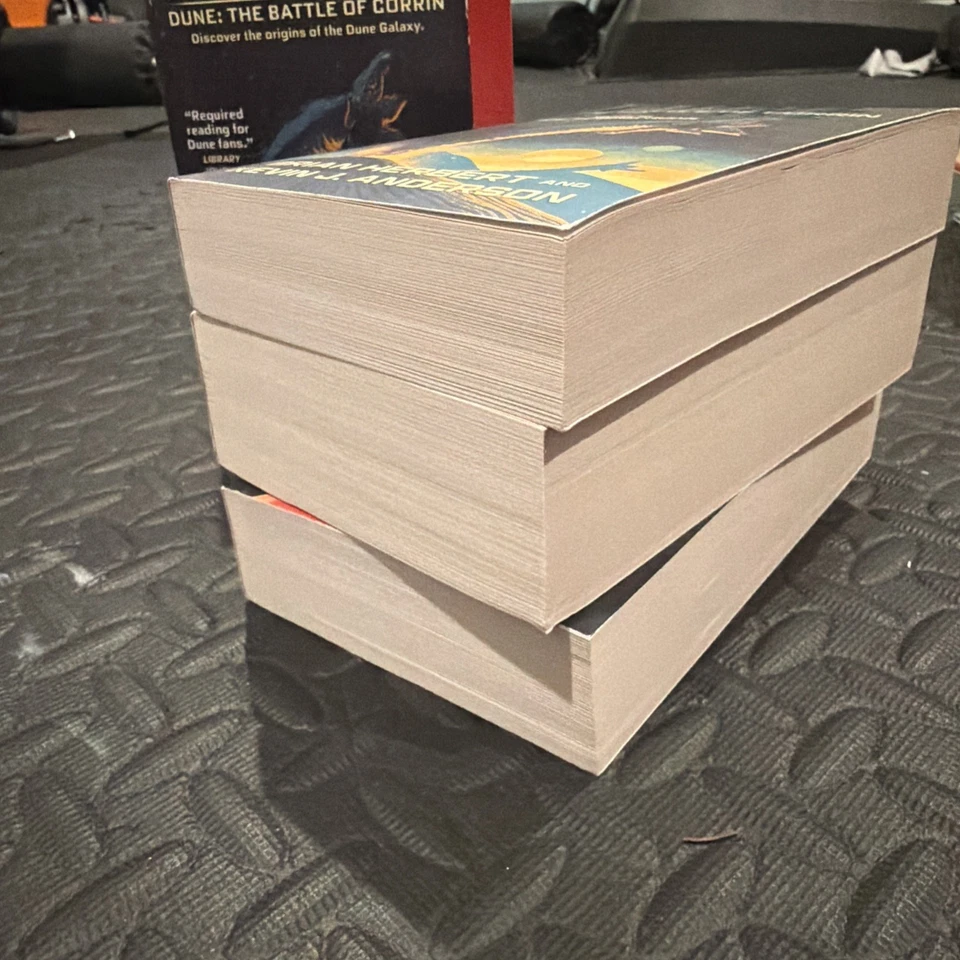 Legends of Dune Trilogy Butlerian Jihad Machine Crusade Battle of Corrin Herbert Foto 2 de 4