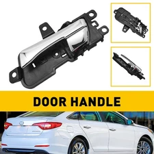 Car Inside Interior Door Pull Handle Right Black For 2011-2015 Hyundai Sonata