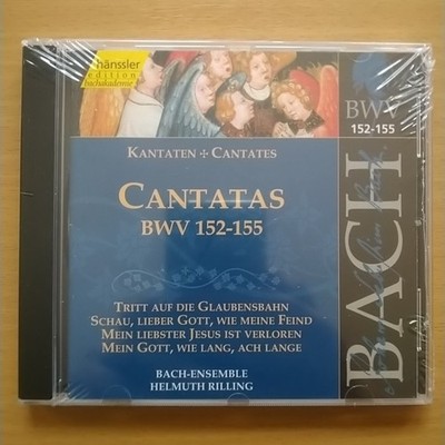 CD Bach Cantatas BWV 152-155 Vol.47 Hänssler