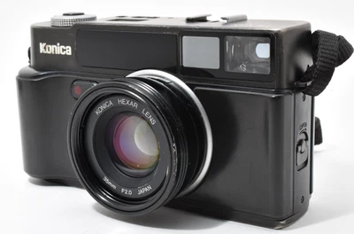 [PRESQUE COMME NEUF avec Flash] Appareil photo argentique Konica Hexar AF... - Photo 1/4
