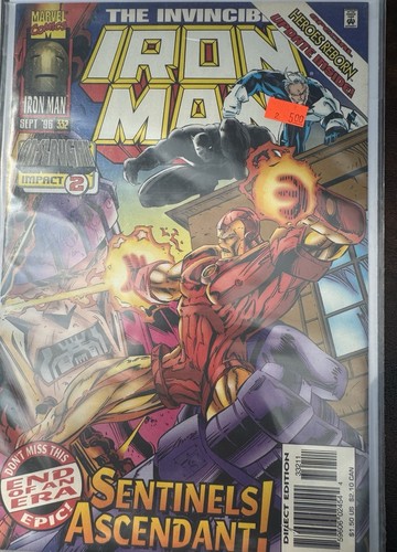 Lot of 12 Marvel DC Comic Books in Clear Plastic Envelopes- VGC  - Bild 9 von 13