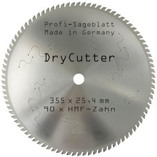HM Dry-Cutter Metall-Kreiss&auml;geblatt 355 x 25,4 mm 90 Z&auml;hne Dry-Cut Alu-S&auml;geblatt