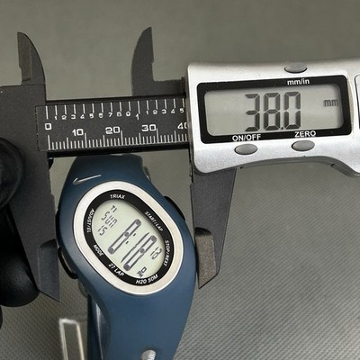 Nike Triax WR0065 Watch Swift Blue Resin Digital Y2K Sport Vintage