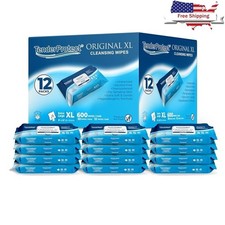 Adult Wipes Sensitive Skin Extra Large Hypoallergenic Disposable Wet Wipes New