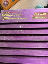 Pyramid Pro Plus PB-180PX 4 Channel High Performance Amplifier 300 Watts