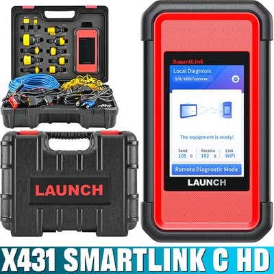 Launch X431 SmartLink C HD 2.0 OBD2 Scanner ECU Coding für 24V LKW Heavy Duty