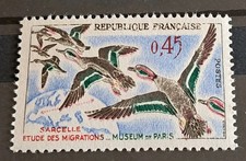 France Variété TP N° 1275c (Couleur Rouge Très Décalée)Neuf**/ 1960 (Côte 120€)