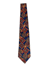 Vintage 80s GIVENCHY MONSIEUR Silk Tie Scarves Scarf USA Made