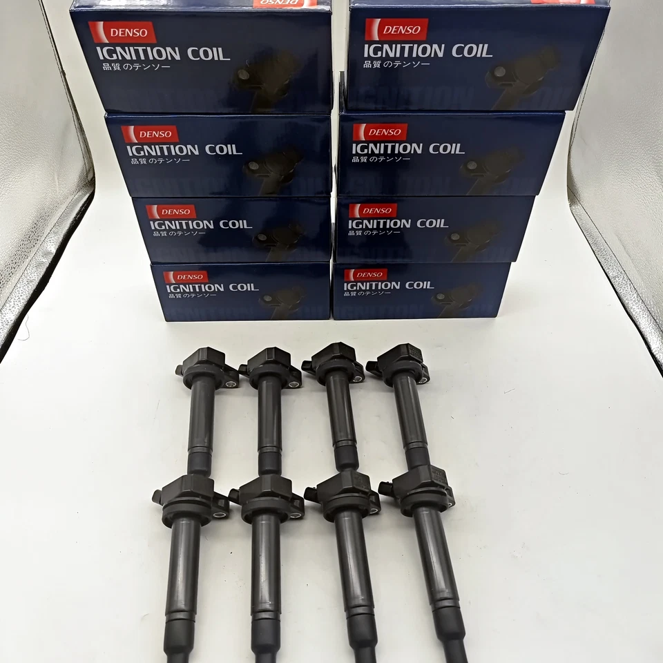 New 8X Denso Ignition Coils For 1998-2010 TOYOTA Tundra 90919-02230 673-1303 - Imagem 2 de 4
