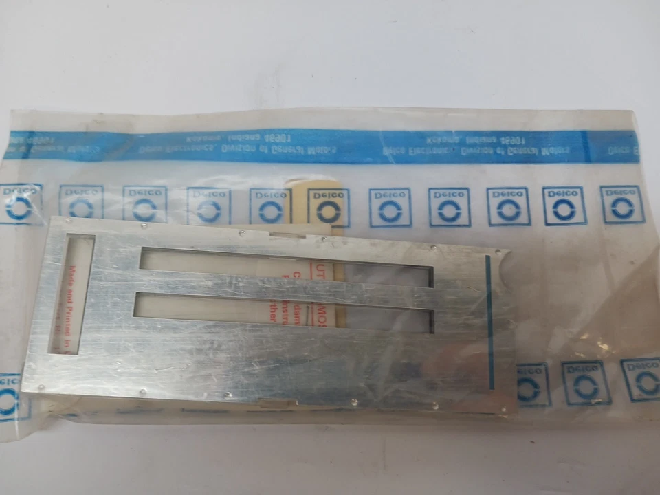 Nuevo OEM GM AC Delco esfera placa frontal 1225046 1981 Oldsmobile Omega (157,5) Foto 4 de 4