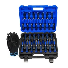 30pcs Universal Terminal Removal Tool Kit,Automotive Wire Harness Pin Extractor