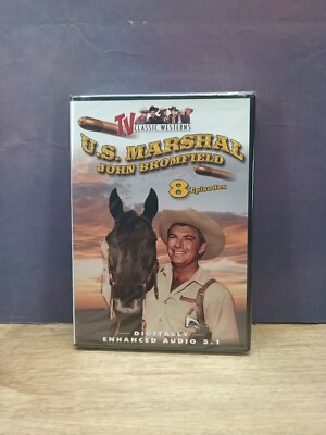Dvd U.S. MARSHALL 1957 8 EPISODES JOHN BROOMFIELD JAMES. Brand New Sealed. A+