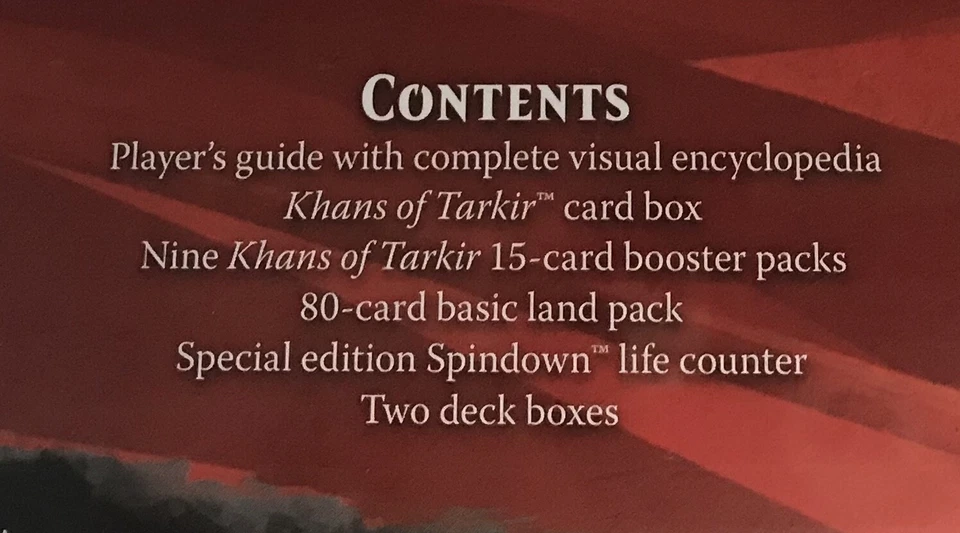 Magic The Gathering Khans of Tarkir Fat Pack NEW MTG TCG CCG - Image 2 of 3