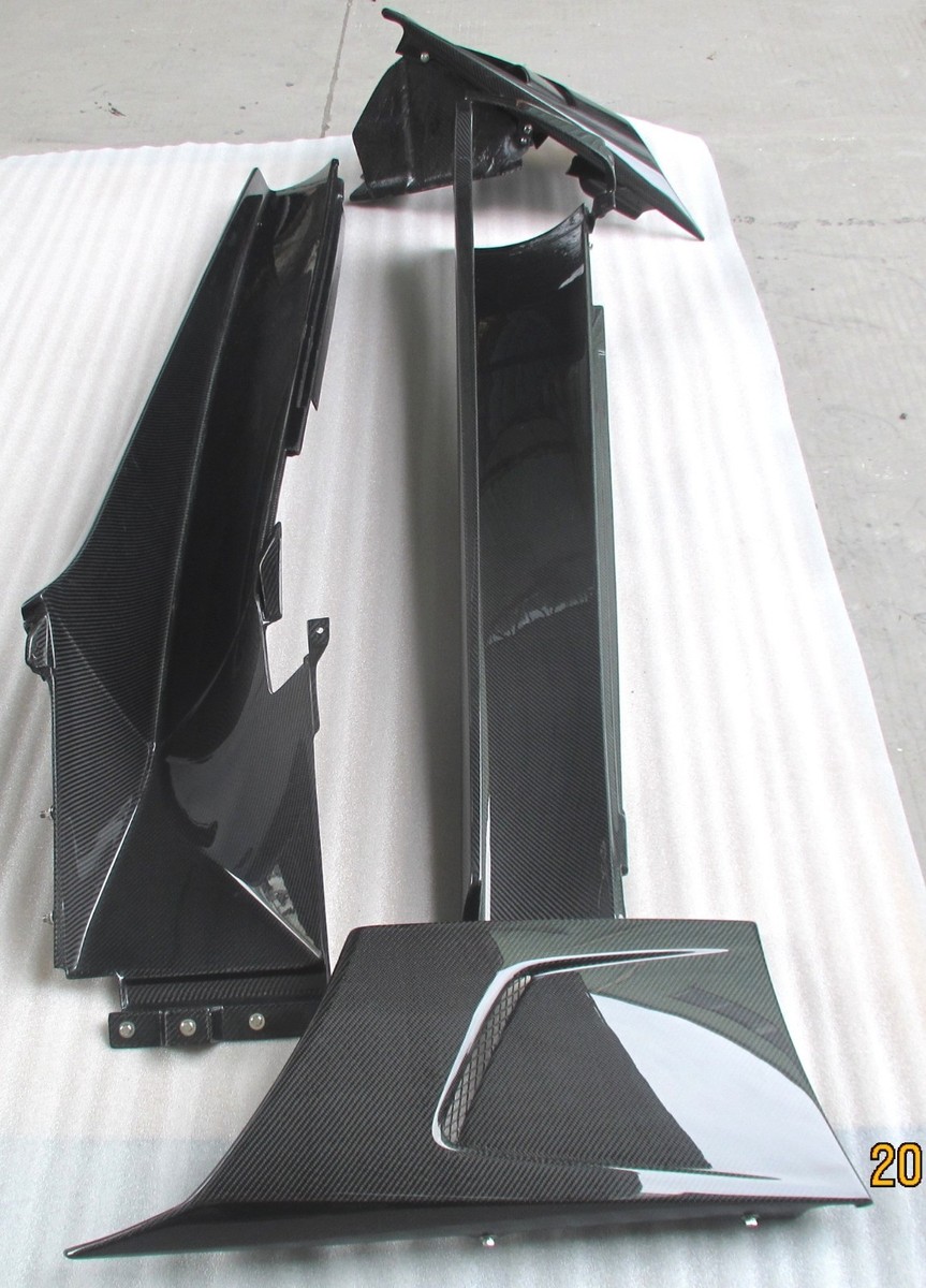 LP670 SV carbon fiber side skirt fit Lamborghini Murcielago Coupe