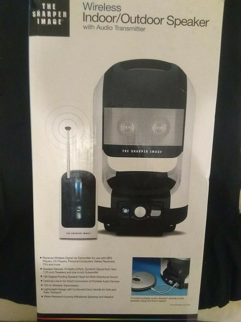sharper image outdoor speaker