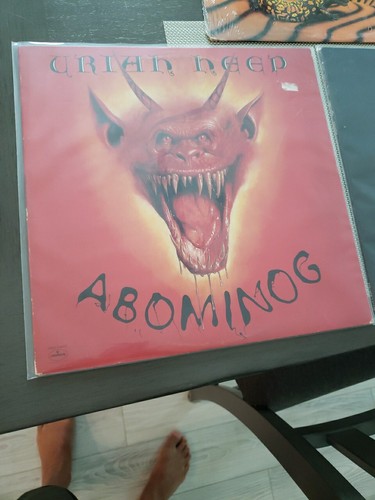 Uriah Heep Peter Goalby period vinyl albums Abominog, Heads First, Equator. - Picture 2 of 11